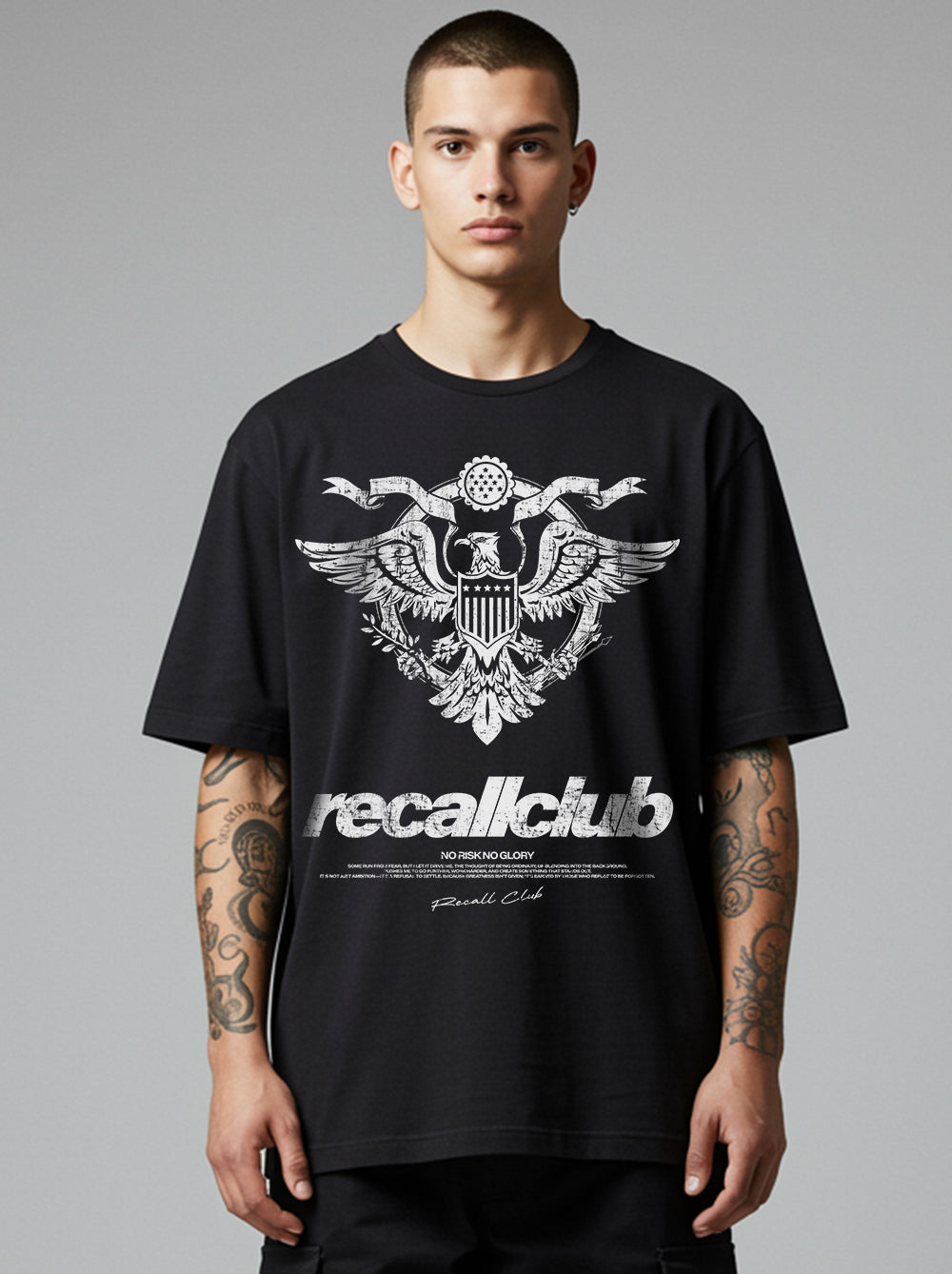 Badge Oversized Shirt