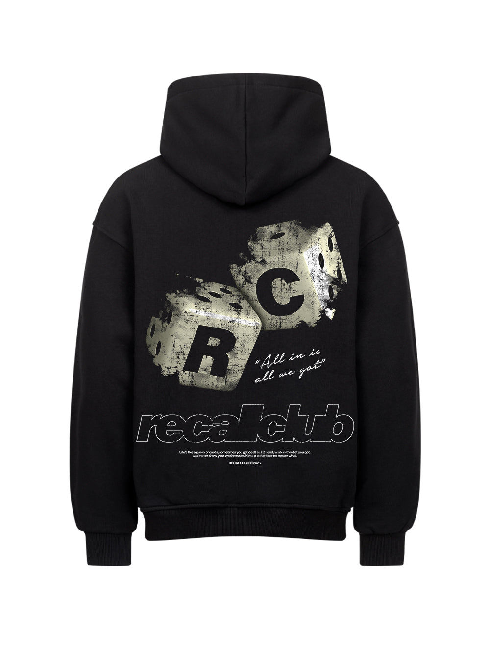 Dice Oversized Hoodie